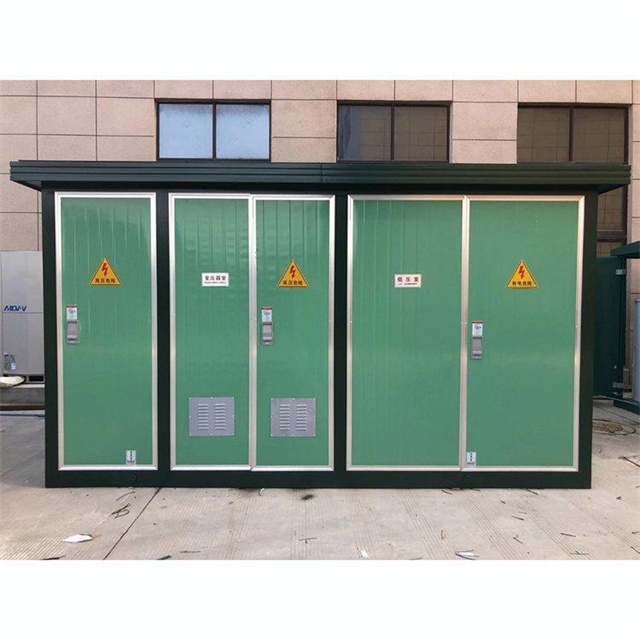 方城1600KVA欧式箱式变压器